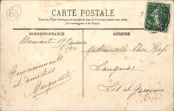 Auvergne CPA Railroad of Puy de Dome the train in Quatres Wheels