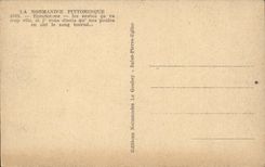 Normandy CPA Ecoutez me Them zautos Ca goes too quickly (folklore costume)