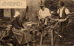 Normandy CPA (folklore costume)