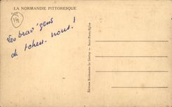 Normandy CPA (folklore costume)