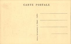 In Auvergne CPA The bourree (folklore costume)