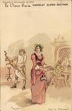 Fantasy CPA Fair universal of 1900 the Paris old man In the grill-room owner (folklore)
