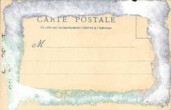 CPA the Paris Old man Fair universal of 1900 Chocolate Guerin Boutron the bouquetiere (trades)