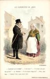 CPA Les humouristes de jadis Daumier Comment va le malade Illustrateur (medecin docteur)