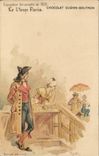 CPA the Paris Old man Fair universal of 1900 Chocolate popular Guerin Music