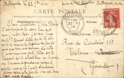 Tunisia Bizerte CPA Barracks of the zouaves