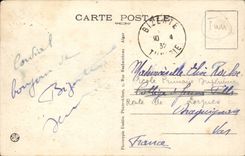 Tunisia Bizerte CPA Fountain of the Andalusians