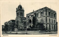 Tunisia CPA Bizerte the cathedral