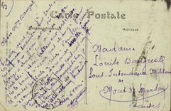 Tunisia Tunis CPA the street of Rome