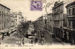 Tunisia CPA Tunis Which occurred of France