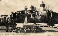 Tunisia CPA Bardo Mosque and gardens