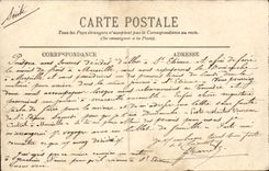 Tunisia CPA Tunis the street El Halfaouine