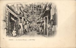 Tunisia CPA Tunis the souk el Trouk