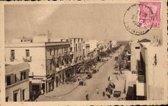 Tunisia CPA Sousse Street of April 12th 1943