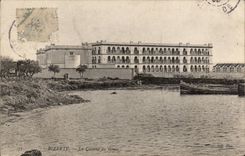 Tunisia CPA Bizerte the barracks of the genius