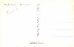 Tunisia MODERN CARD Tunis Places Lavignerie