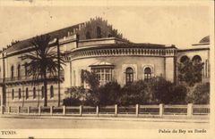 Tunisia CPA Tunis Palate of the Bey in Bardo