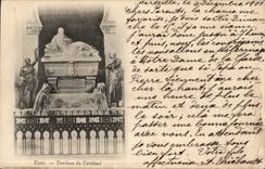 Tunisia CPA Tunis Tomb of the cardinal