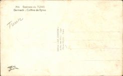 Tunisia CPA Surroundings of Tunis Dermech Hill of Byrsa