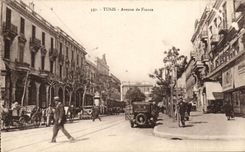 Tunisia CPA Tunis Which occurred of France
