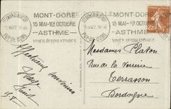 CPA the flock of Auvergne (folklore costume dances)