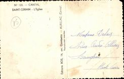 CPA Saint Cernin the church