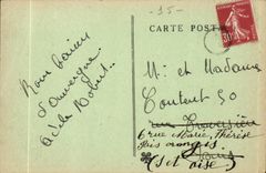 CPA Cantal Laroquebrou Rock of the virgin