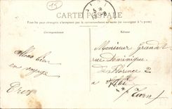 Cantal CPA steps of Compaing close Thiezac