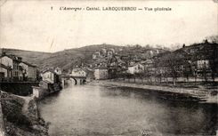 Cantal CPA Laroquebrou View