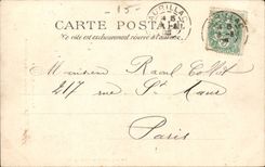 Aurillac CPA Castle of Saint Etienne