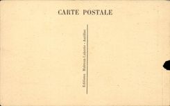 Auvergne CPA Folkore character has table (music costume)