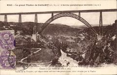 CPA the large viaduct of Garabit the central parabolic arch