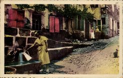 Auvergne CPA Chaudesaignes the marvellous source of By