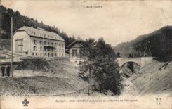 Auvergne Cantal CPA the hotel of Lioran and the valley of the aRagnon