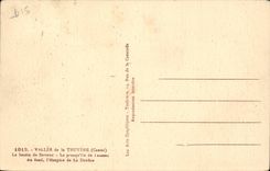 Auvergne Cantal CPA Valley of Truyere the abssin of SArrans the prequ' island of Laussac Old people's home of Deveze