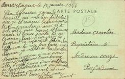 Auvergne Cantal CPA Massiac View at the bottom rocks of co Madeleine and St Victor