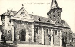 Auvergne Cantal CPA Vic on Cere