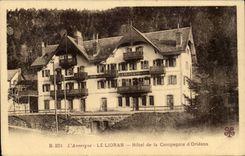 Auvergne Cantal CPA the lioran Hotel of the Company of Orleans