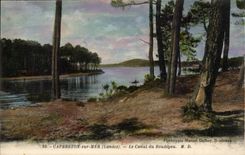 CapBreton on Sea CPA the canal of Boudigau