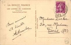 Moors of GAscogne CPA Sunrise out of drill