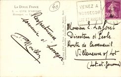 Hossegor MODERN CARD the beach