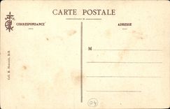 CPA the pond Fanchic (country of Leon) (folklore caps costume)