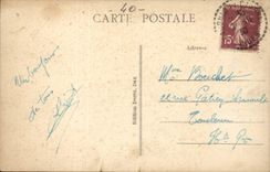 Dax CPA Entree principale du Splendide Hotel