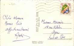 Mimizan Beach MODERN CARD