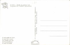 Dax CPA Facade de l'hotel Splendid