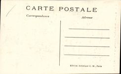 CPA Eiffel Tower seen from of Trocadero