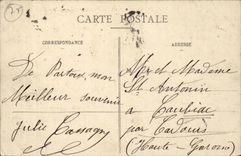 Paris CPA the small palace axu Champs Elysees