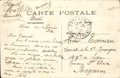 Paris CPA Garden of Luxembourg the Senate