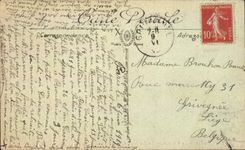 Paris CPA the Pantheon the street Soufflot