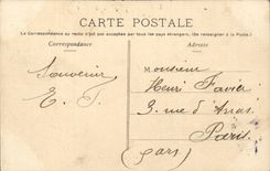 Paris CPA ile Saint Louis Quai d'Orleans Vue sur la Seine (pecheurs)